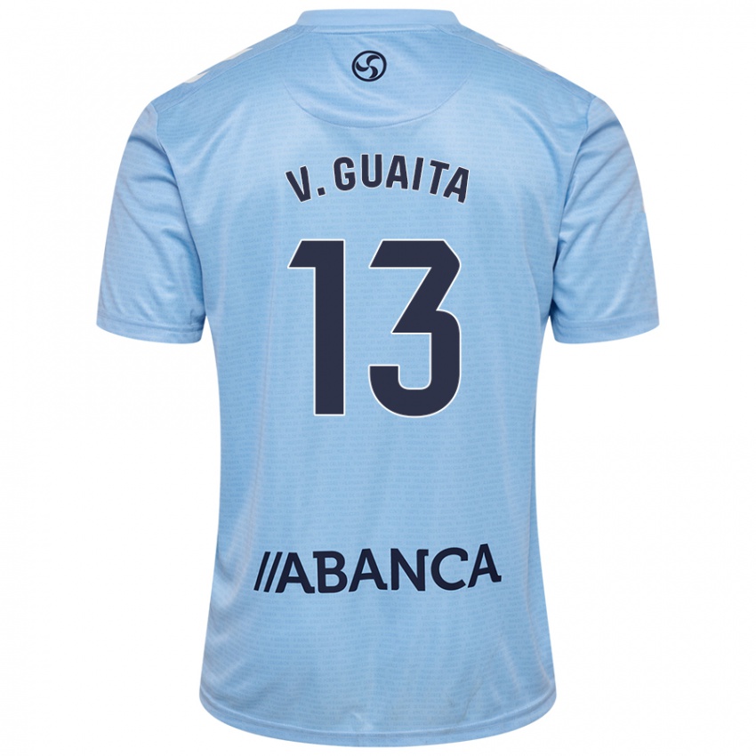 Criança Camisola Vicente Guaita #13 Celeiro Azul Principal 2024/25 Camisa