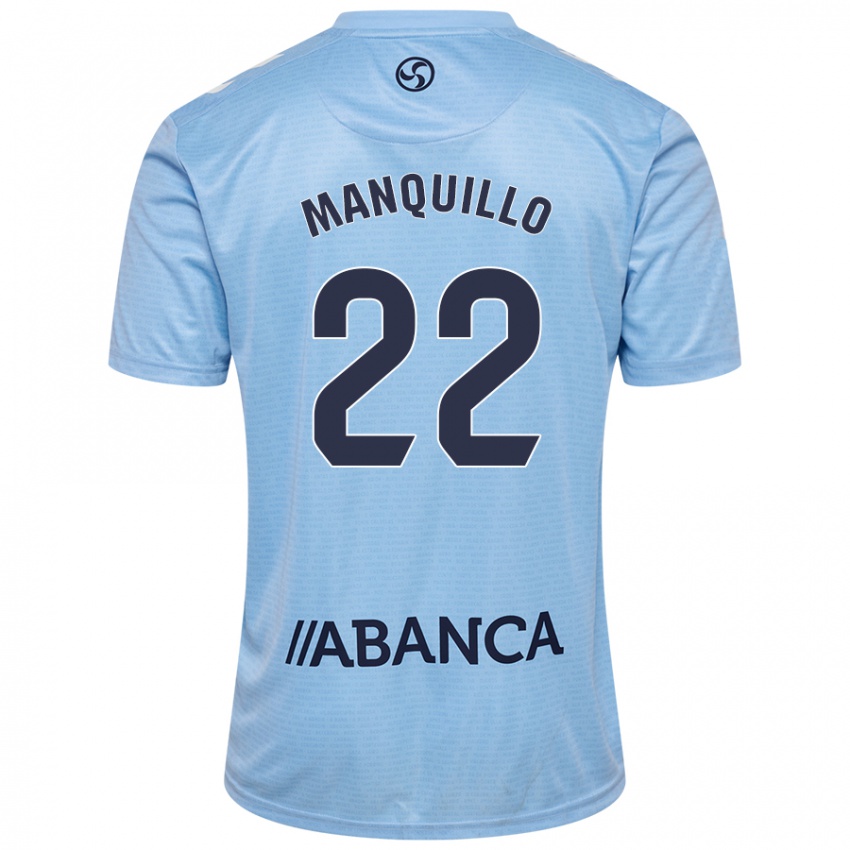 Criança Camisola Javier Manquillo #22 Celeiro Azul Principal 2024/25 Camisa