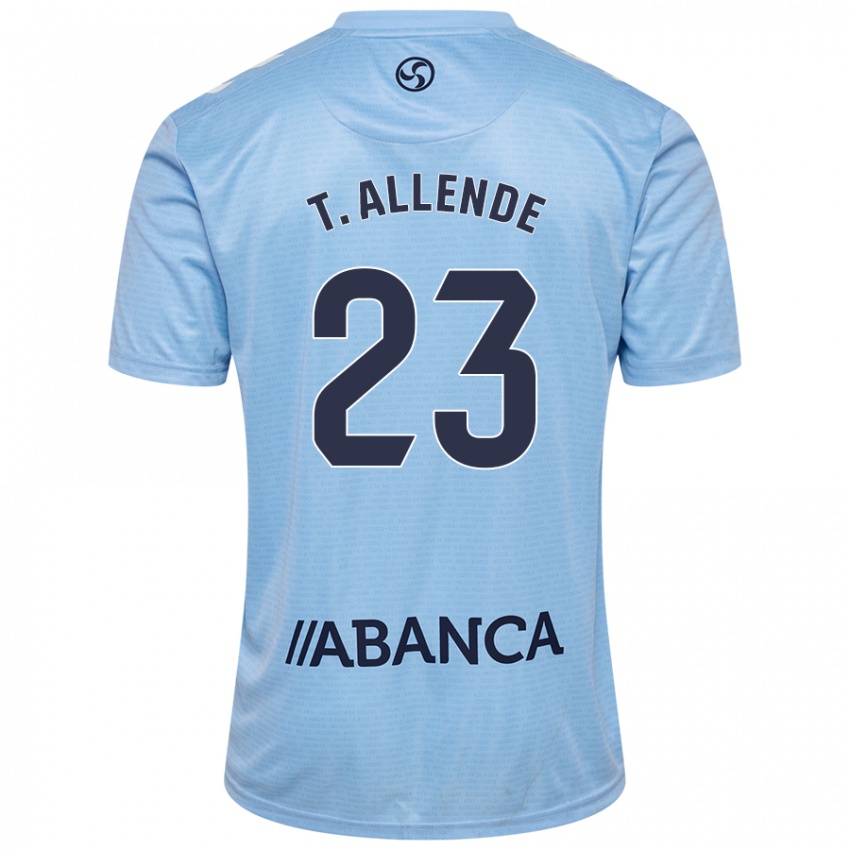 Criança Camisola Tadeo Allende #23 Celeiro Azul Principal 2024/25 Camisa