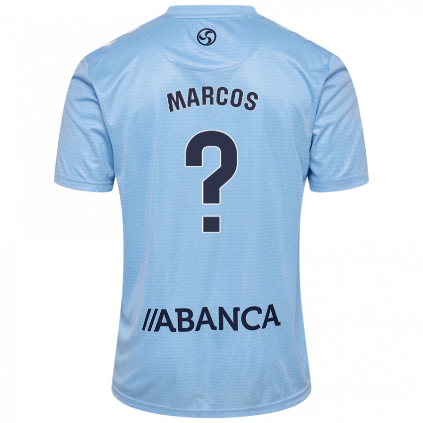 Criança Camisola Óscar Marcos #0 Celeiro Azul Principal 2024/25 Camisa