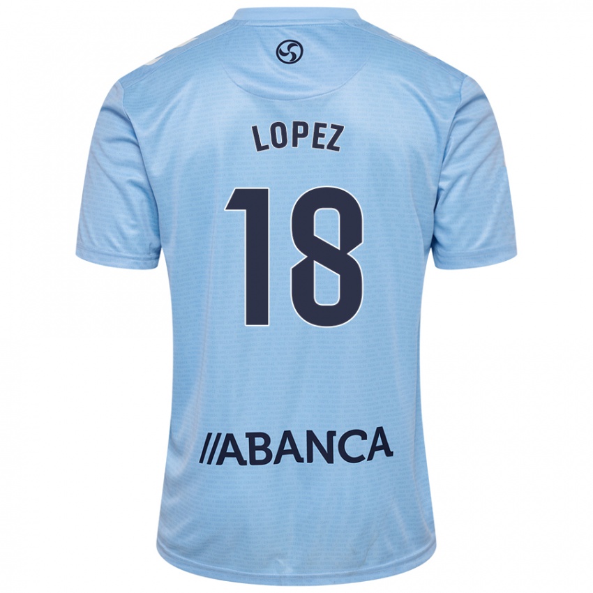 Criança Camisola Joel López #18 Celeiro Azul Principal 2024/25 Camisa