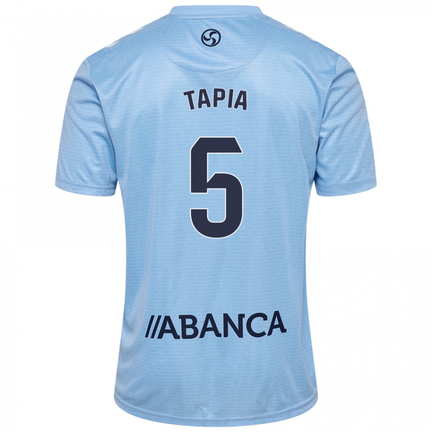 Criança Camisola Renato Tapia #5 Celeiro Azul Principal 2024/25 Camisa