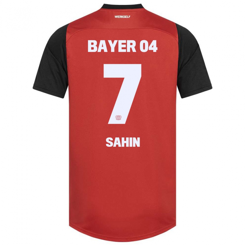 Criança Camisola Batuhan Sahin #7 Vermelho Preto Principal 2024/25 Camisa