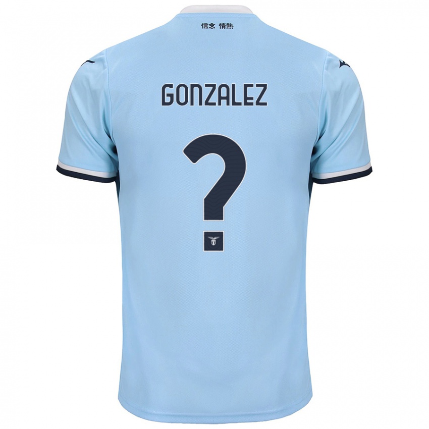 Criança Camisola Diego González #0 Azul Principal 2024/25 Camisa