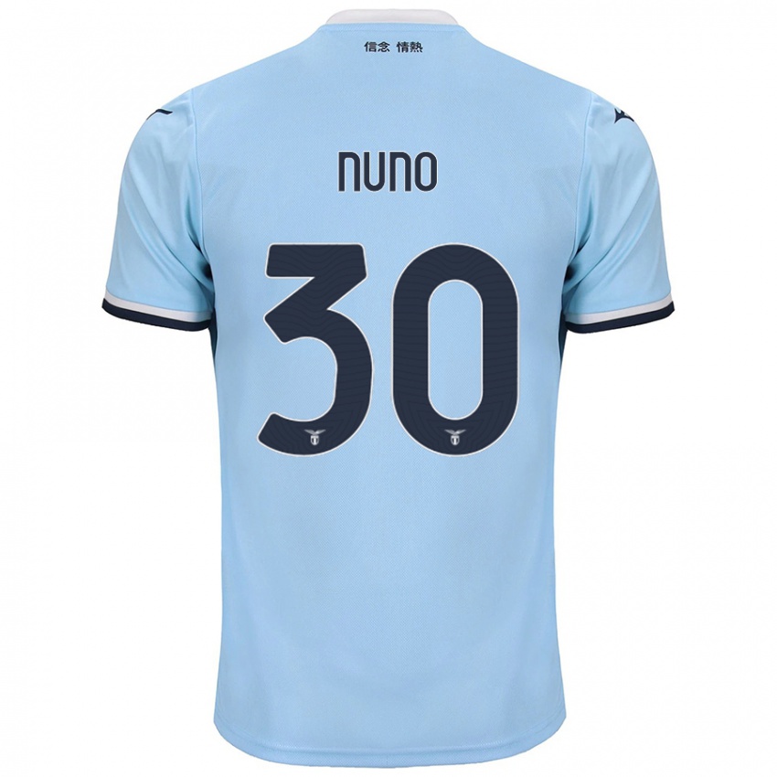 Criança Camisola Nuno Tavares #30 Azul Principal 2024/25 Camisa