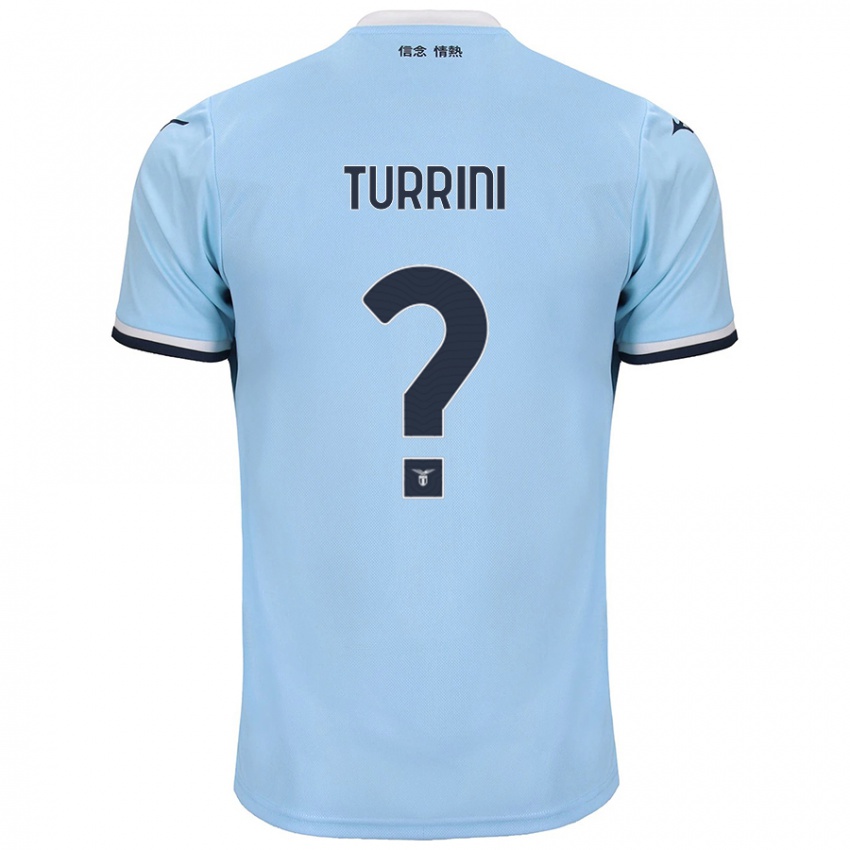 Criança Camisola Giordano Turrini #0 Azul Principal 2024/25 Camisa