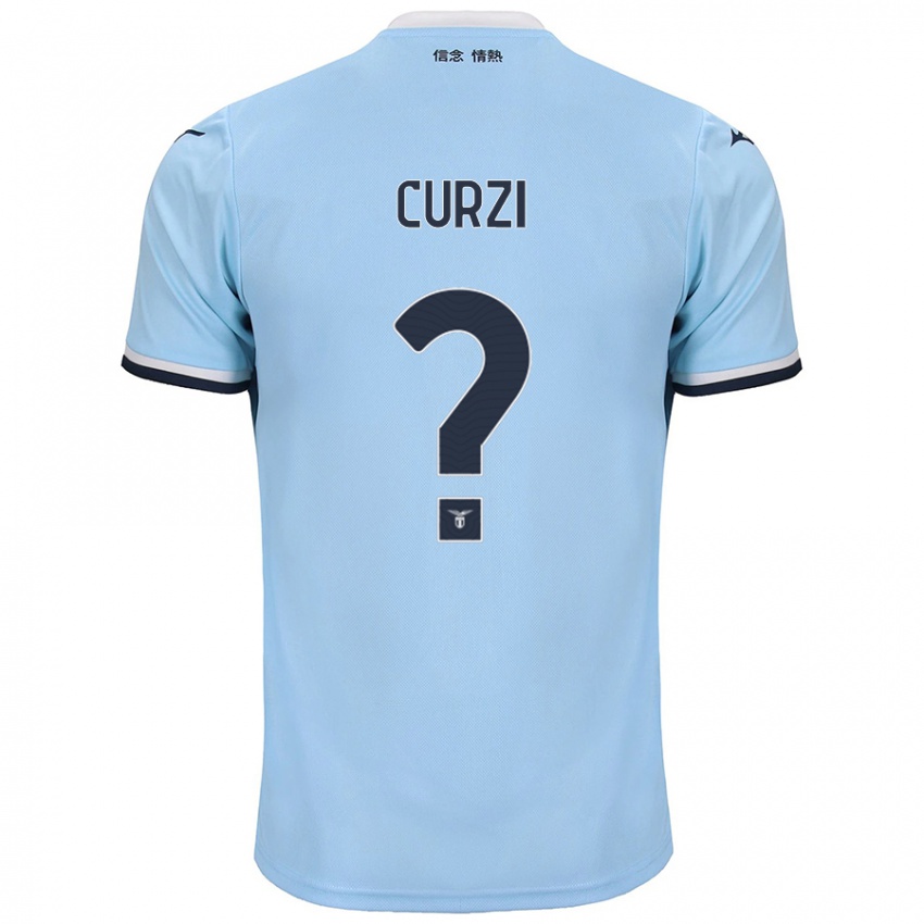 Criança Camisola Simone Curzi #0 Azul Principal 2024/25 Camisa