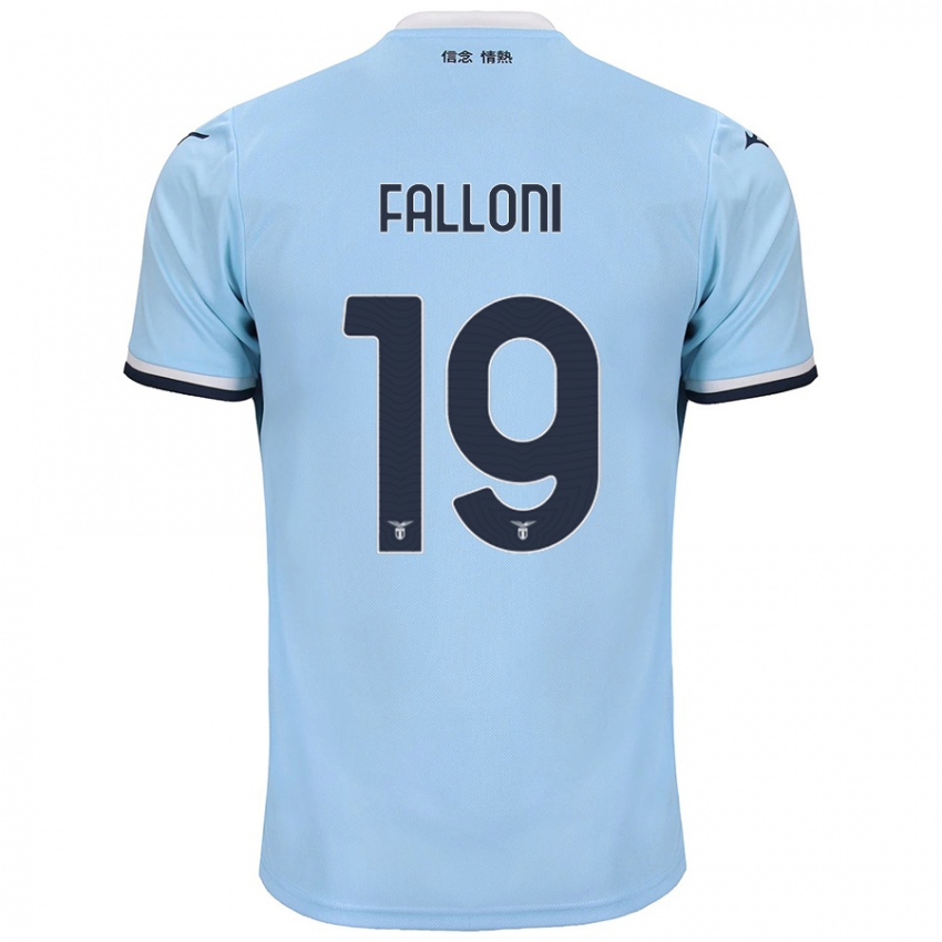 Criança Camisola Ludovica Falloni #19 Azul Principal 2024/25 Camisa