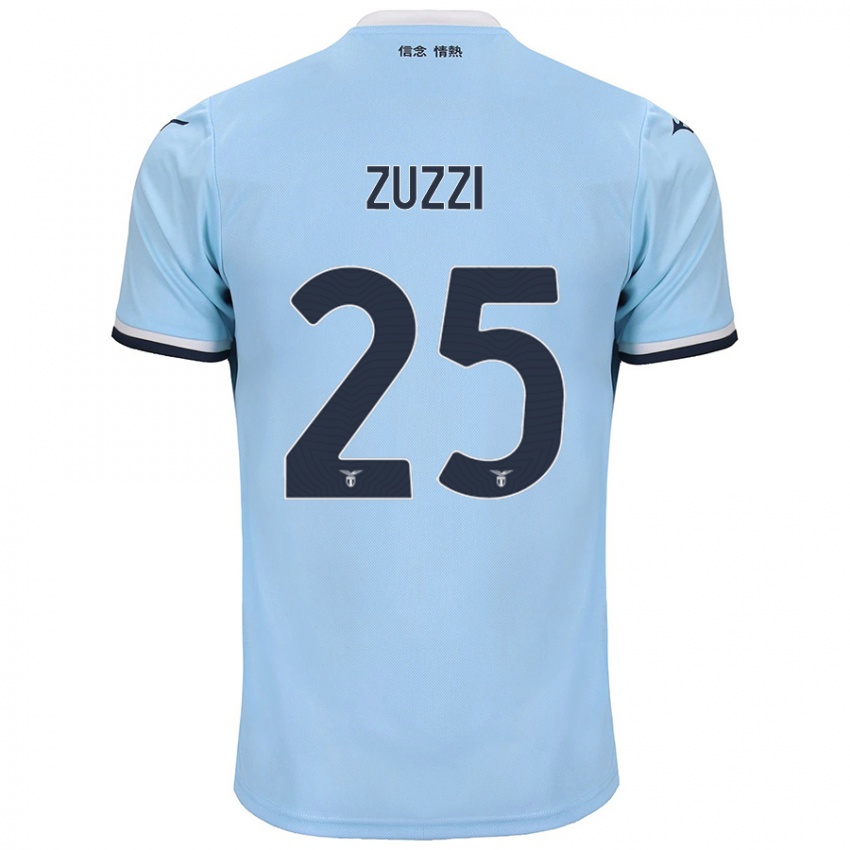 Criança Camisola Giorgia Zuzzi #25 Azul Principal 2024/25 Camisa