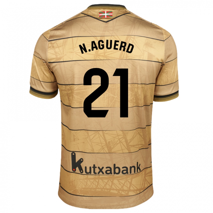 Criança Camisola Nayef Aguerd #21 Preto Branco Alternativa 2024/25 Camisa