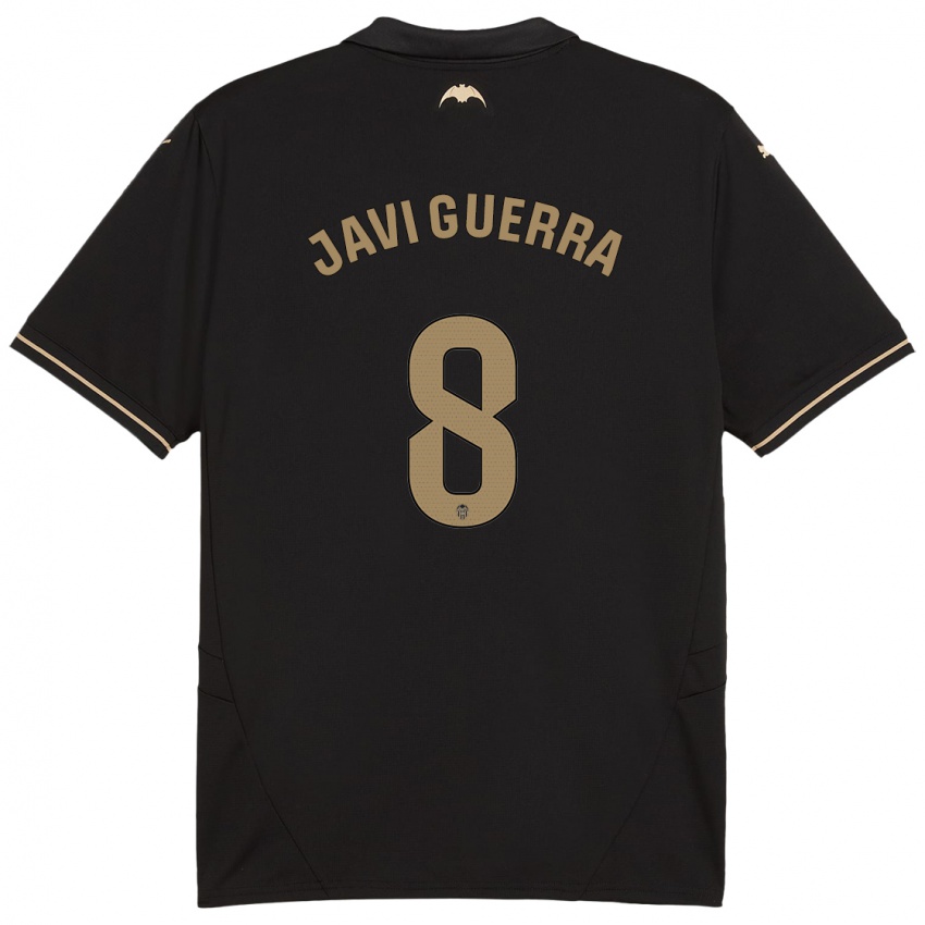 Criança Camisola Javi Guerra #8 Preto Alternativa 2024/25 Camisa