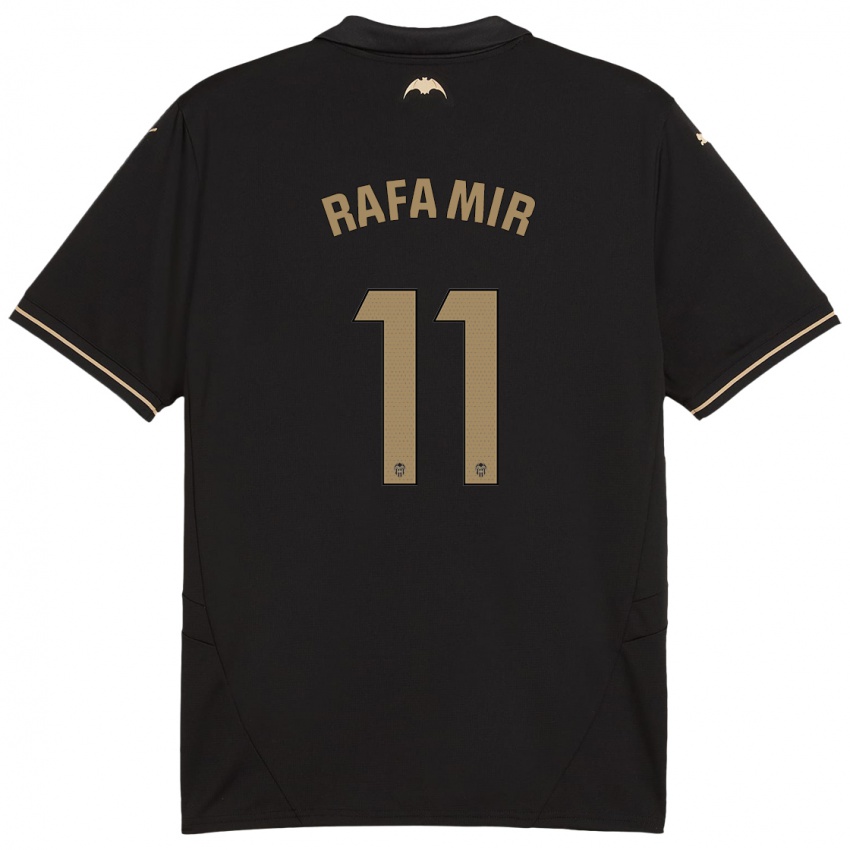 Criança Camisola Rafa Mir #11 Preto Alternativa 2024/25 Camisa