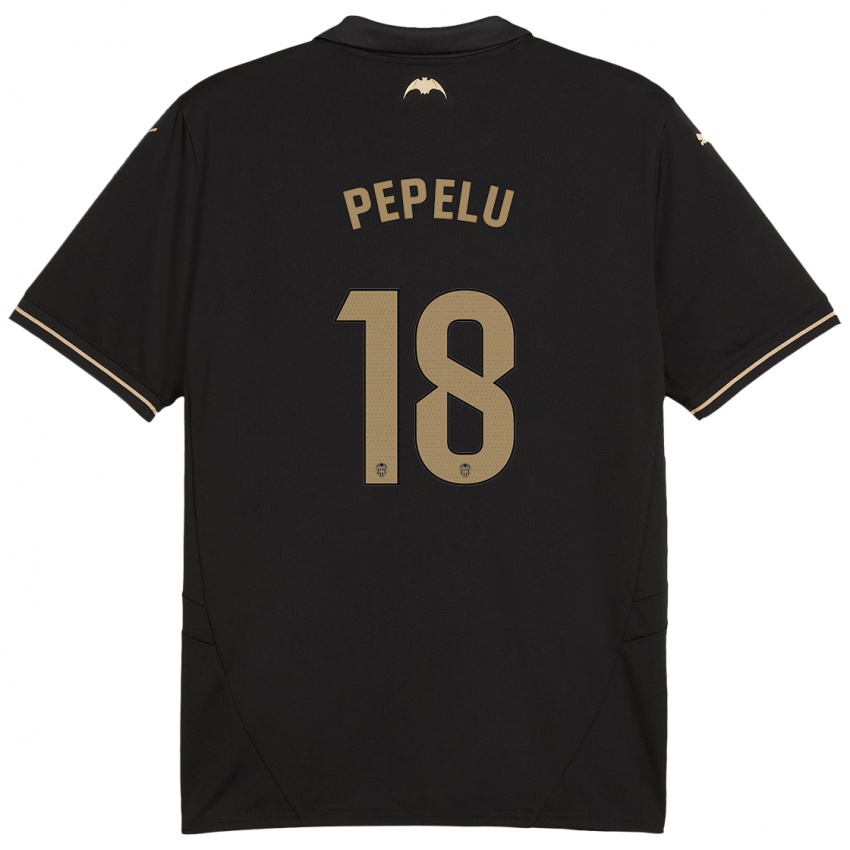 Criança Camisola Pepelu #18 Preto Alternativa 2024/25 Camisa