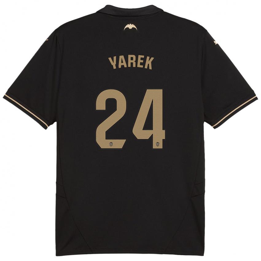 Criança Camisola Yarek Gasiorowski #24 Preto Alternativa 2024/25 Camisa