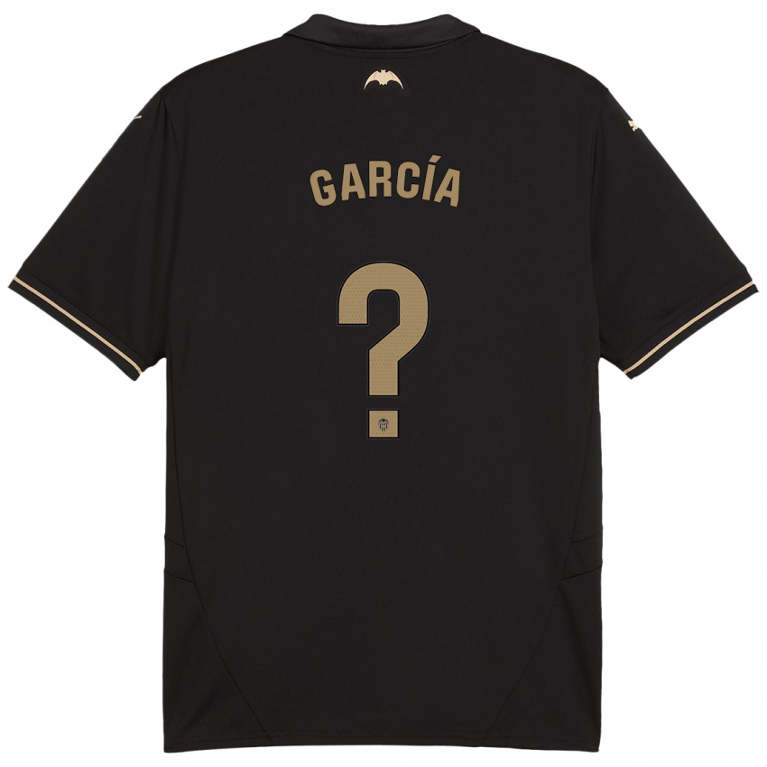 Criança Camisola Víctor García #0 Preto Alternativa 2024/25 Camisa