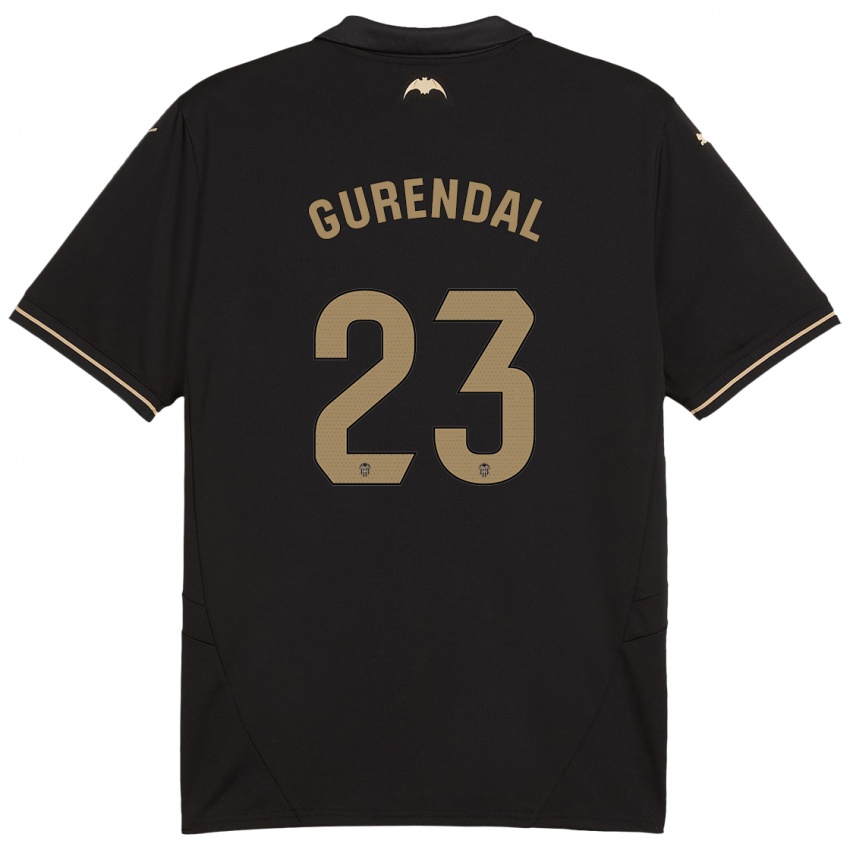 Criança Camisola Alexander Gurendal #23 Preto Alternativa 2024/25 Camisa