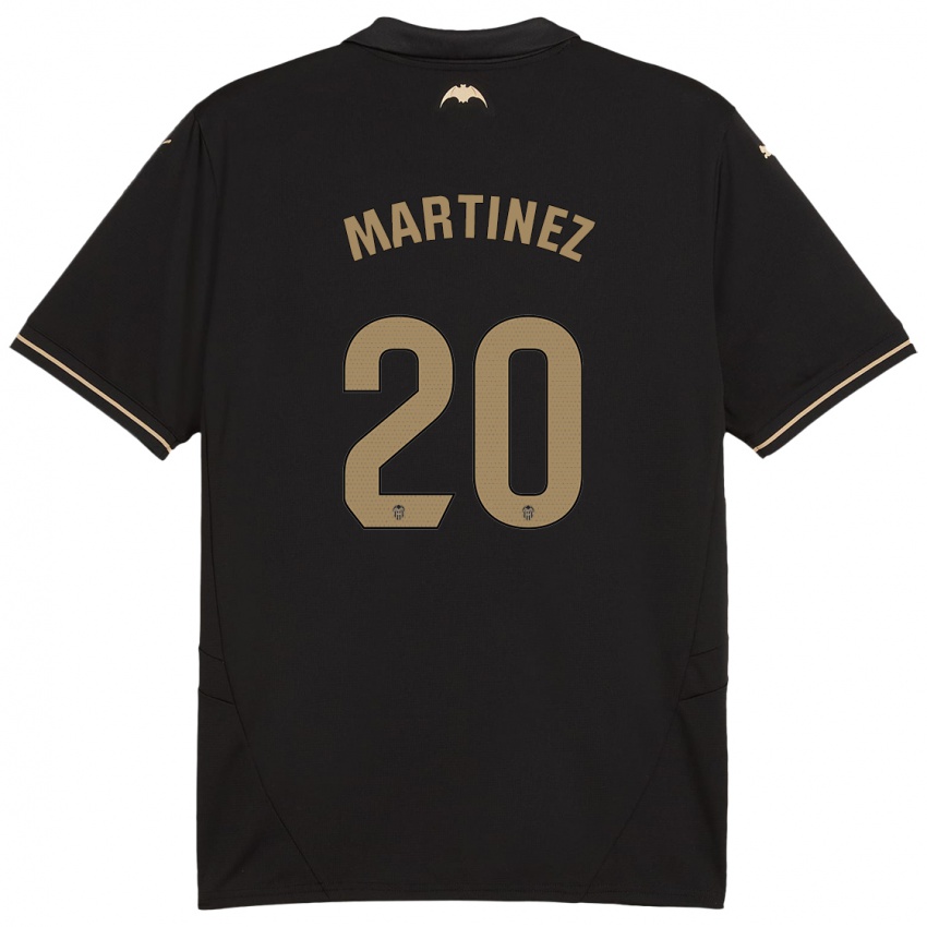 Criança Camisola Asun Martínez #20 Preto Alternativa 2024/25 Camisa