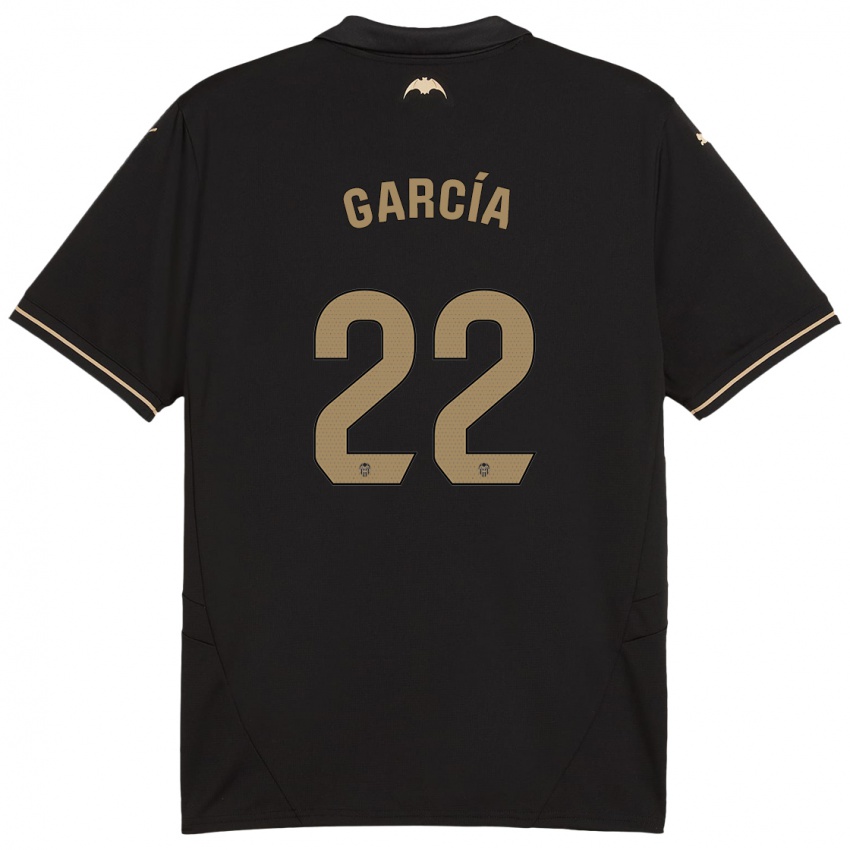 Criança Camisola Azael García #22 Preto Alternativa 2024/25 Camisa