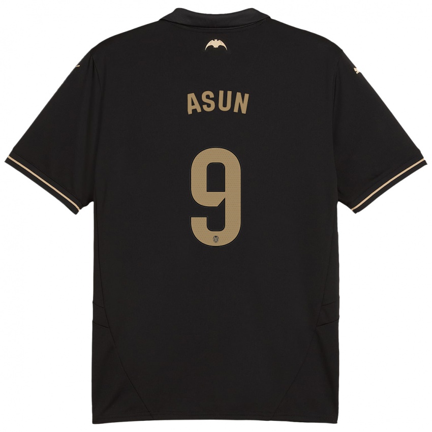 Criança Camisola Asun #9 Preto Alternativa 2024/25 Camisa