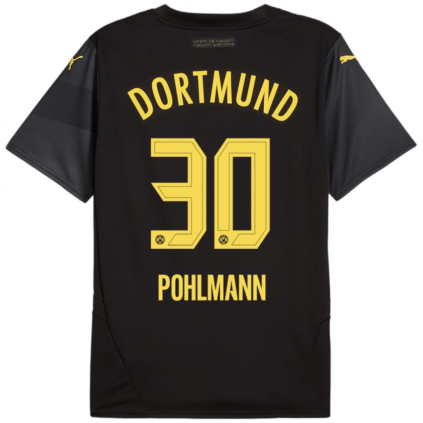 Criança Camisola Ole Pohlmann #30 Amarelo Preto Alternativa 2024/25 Camisa