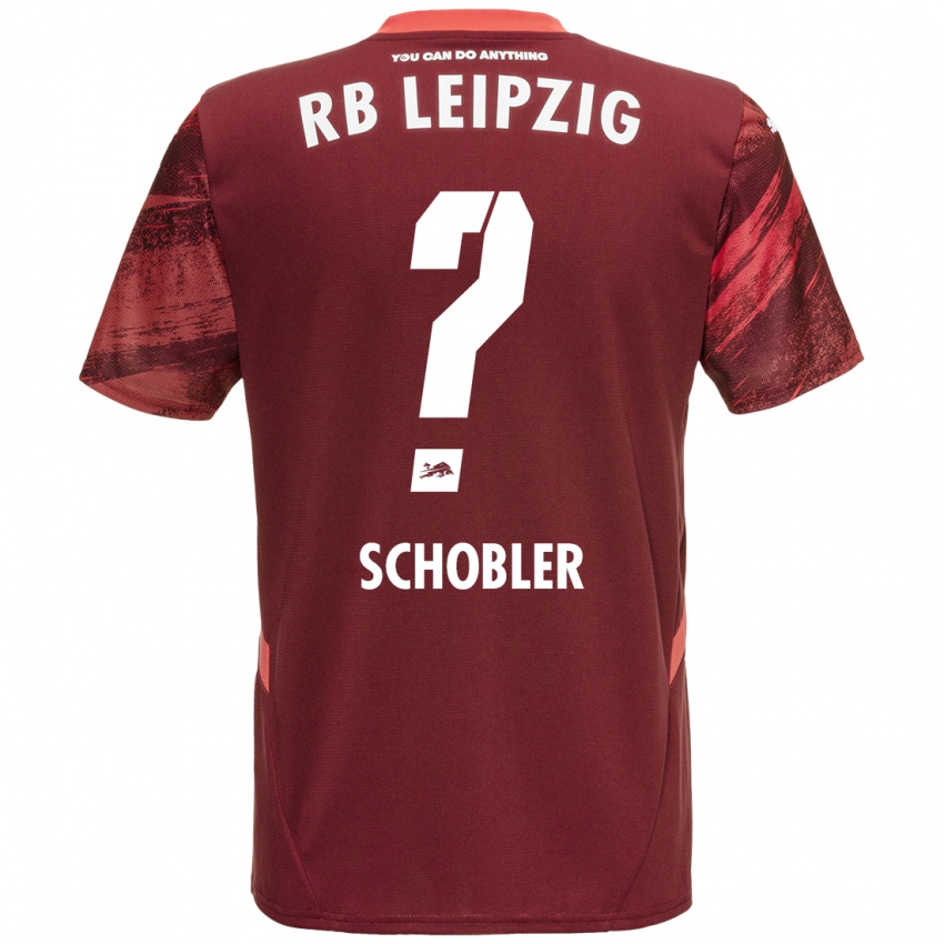 Criança Camisola Laurin Schößler #0 Borgonha Alternativa 2024/25 Camisa