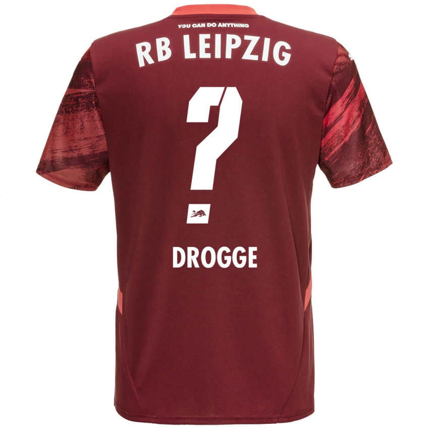 Criança Camisola Lennert Drogge #0 Borgonha Alternativa 2024/25 Camisa