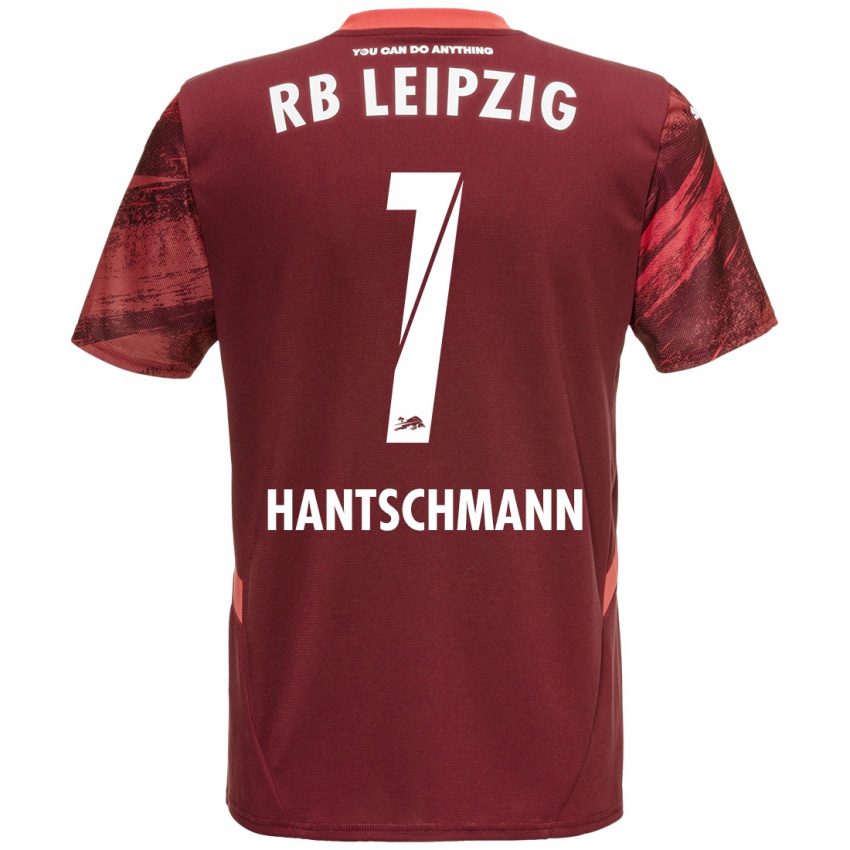 Criança Camisola Franz Hantschmann #1 Borgonha Alternativa 2024/25 Camisa