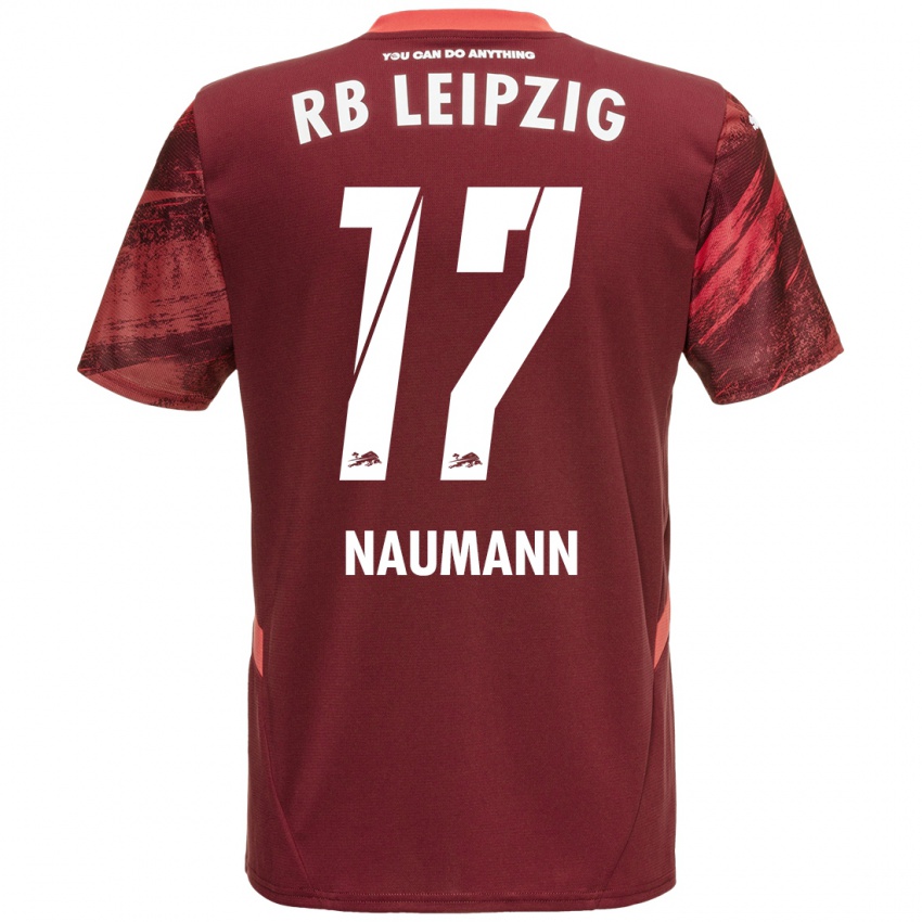 Criança Camisola Carlos Naumann #17 Borgonha Alternativa 2024/25 Camisa