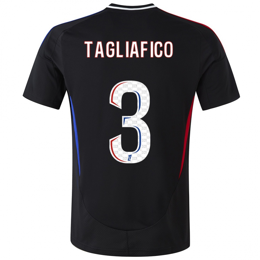 Criança Camisola Nicolas Tagliafico #3 Preto Alternativa 2024/25 Camisa