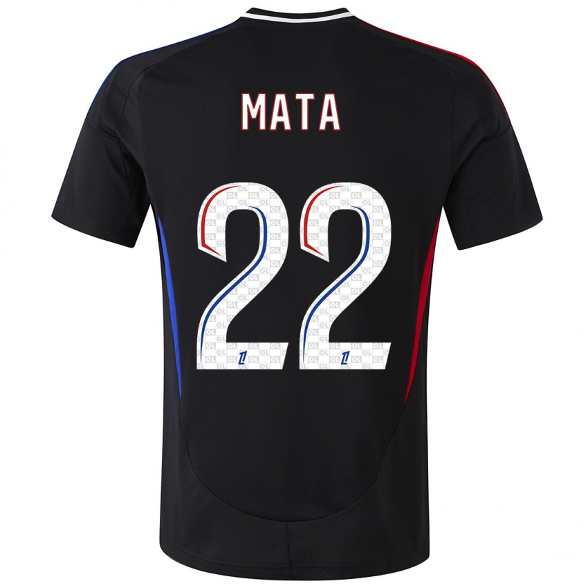 Criança Camisola Clinton Mata #22 Preto Alternativa 2024/25 Camisa