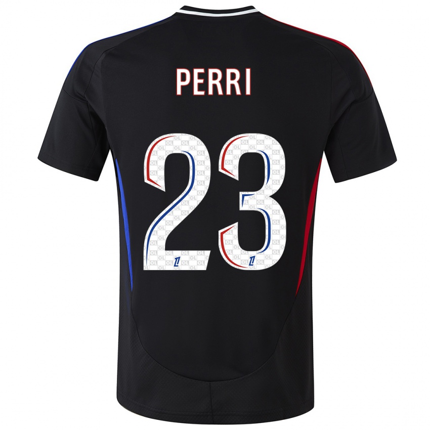 Criança Camisola Lucas Perri #23 Preto Alternativa 2024/25 Camisa