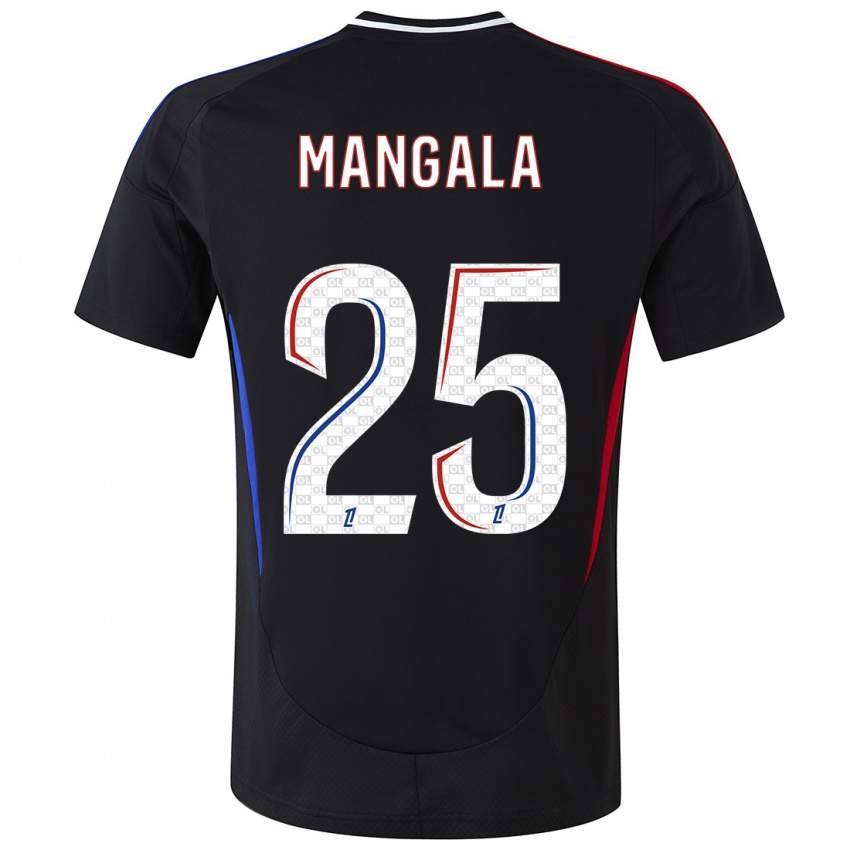 Criança Camisola Orel Mangala #25 Preto Alternativa 2024/25 Camisa