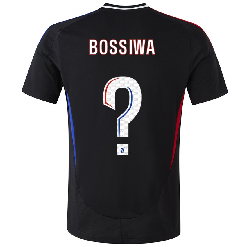 Criança Camisola Samuel Bossiwa #0 Preto Alternativa 2024/25 Camisa