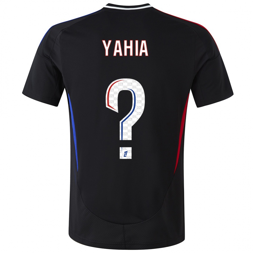 Criança Camisola Kelyan Yahia #0 Preto Alternativa 2024/25 Camisa