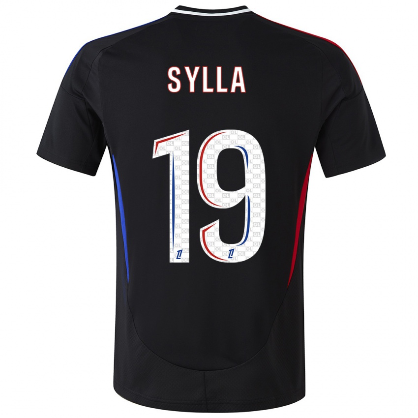 Criança Camisola Kysha Sylla #19 Preto Alternativa 2024/25 Camisa