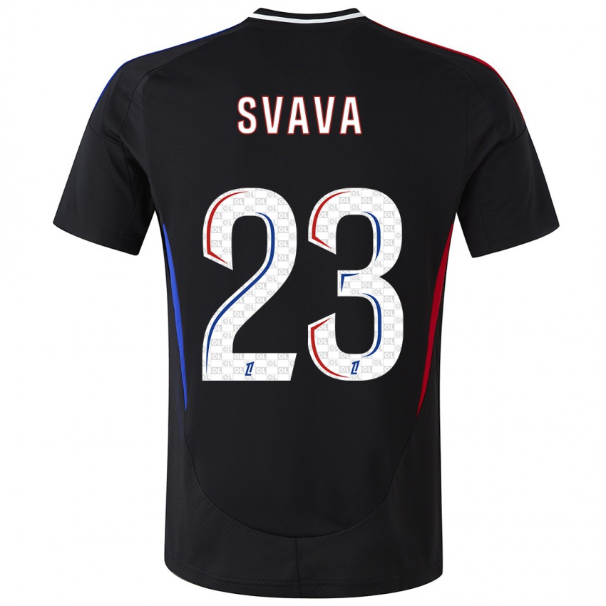 Criança Camisola Sofie Svava #23 Preto Alternativa 2024/25 Camisa