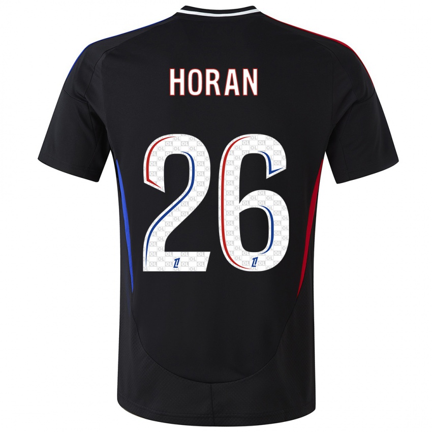 Criança Camisola Lindsey Horan #26 Preto Alternativa 2024/25 Camisa