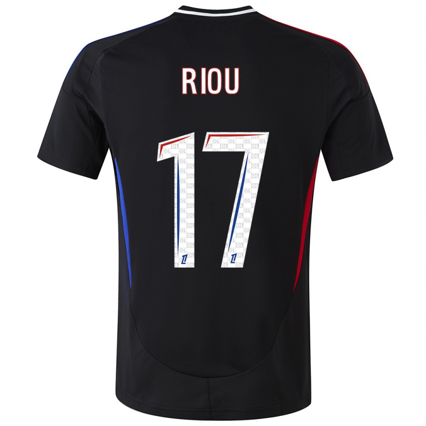 Criança Camisola Remy Riou #17 Preto Alternativa 2024/25 Camisa