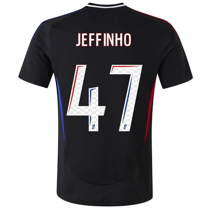 Criança Camisola Jeffinho #47 Preto Alternativa 2024/25 Camisa