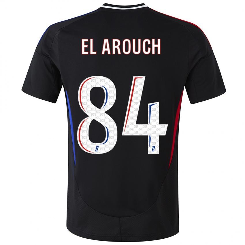 Criança Camisola Mohamed El Arouch #84 Preto Alternativa 2024/25 Camisa