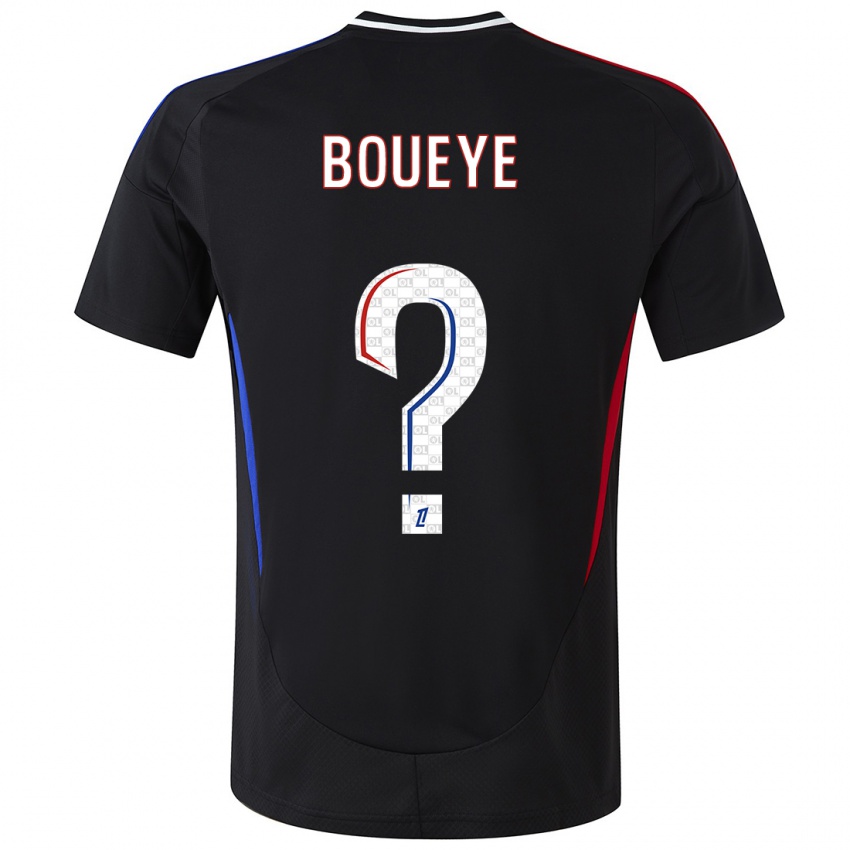 Criança Camisola Philippe Boueye #0 Preto Alternativa 2024/25 Camisa