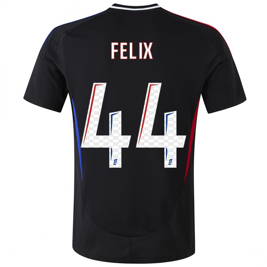 Criança Camisola Marley Felix #44 Preto Alternativa 2024/25 Camisa