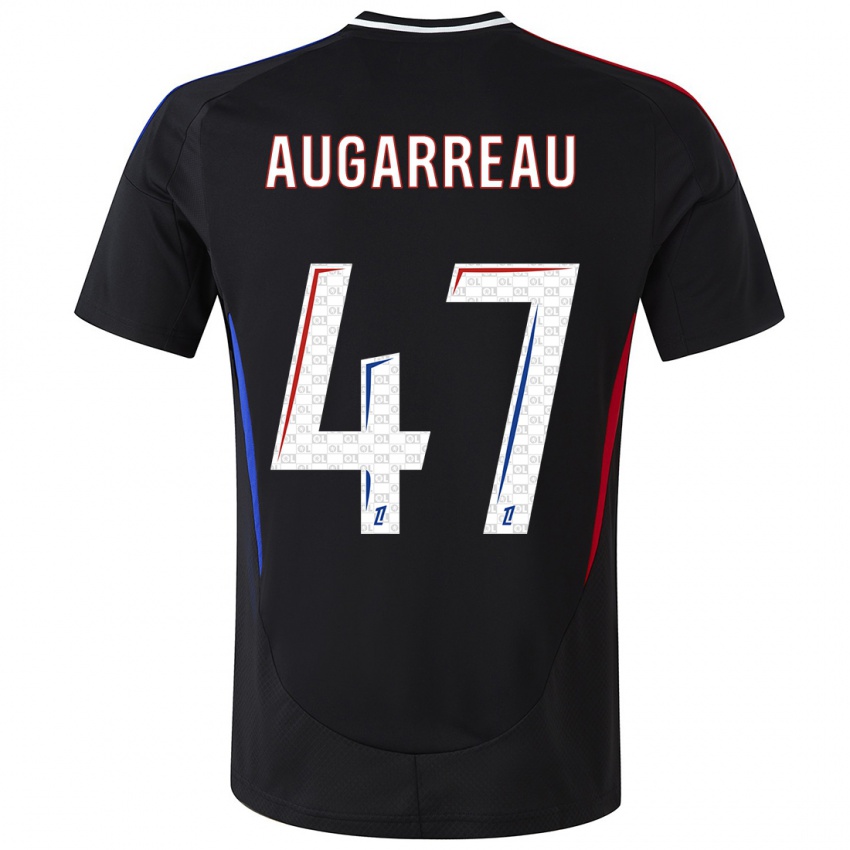 Criança Camisola Sofiane Augarreau #47 Preto Alternativa 2024/25 Camisa