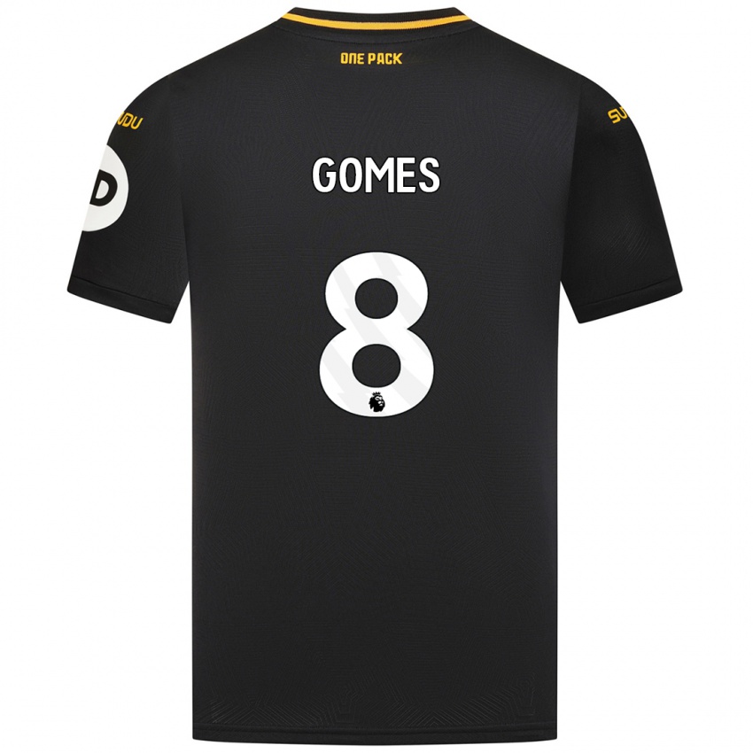 Criança Camisola Joao Gomes #8 Preto Alternativa 2024/25 Camisa