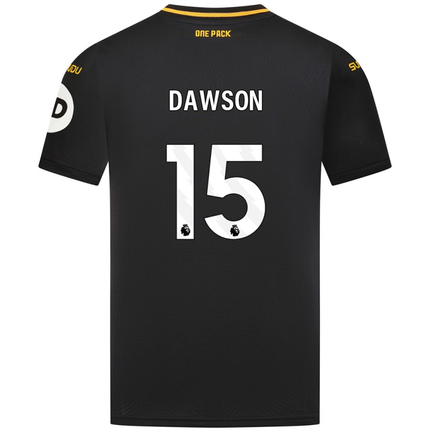 Criança Camisola Craig Dawson #15 Preto Alternativa 2024/25 Camisa