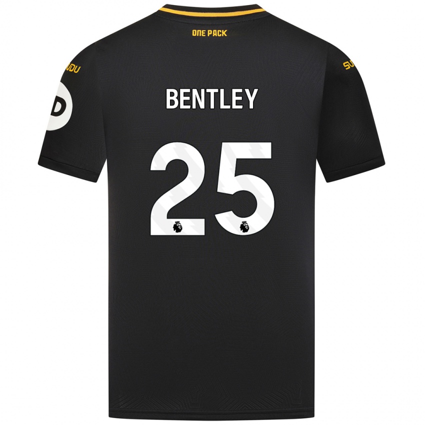 Criança Camisola Daniel Bentley #25 Preto Alternativa 2024/25 Camisa