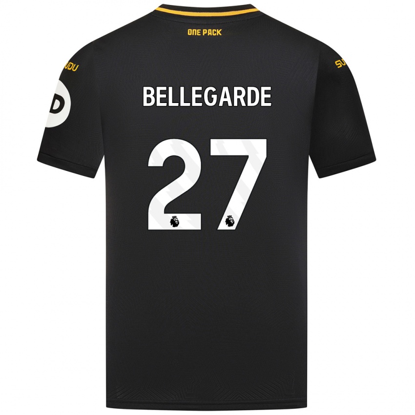 Criança Camisola Jean-Ricner Bellegarde #27 Preto Alternativa 2024/25 Camisa