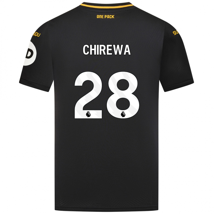 Criança Camisola Tawanda Chirewa #28 Preto Alternativa 2024/25 Camisa