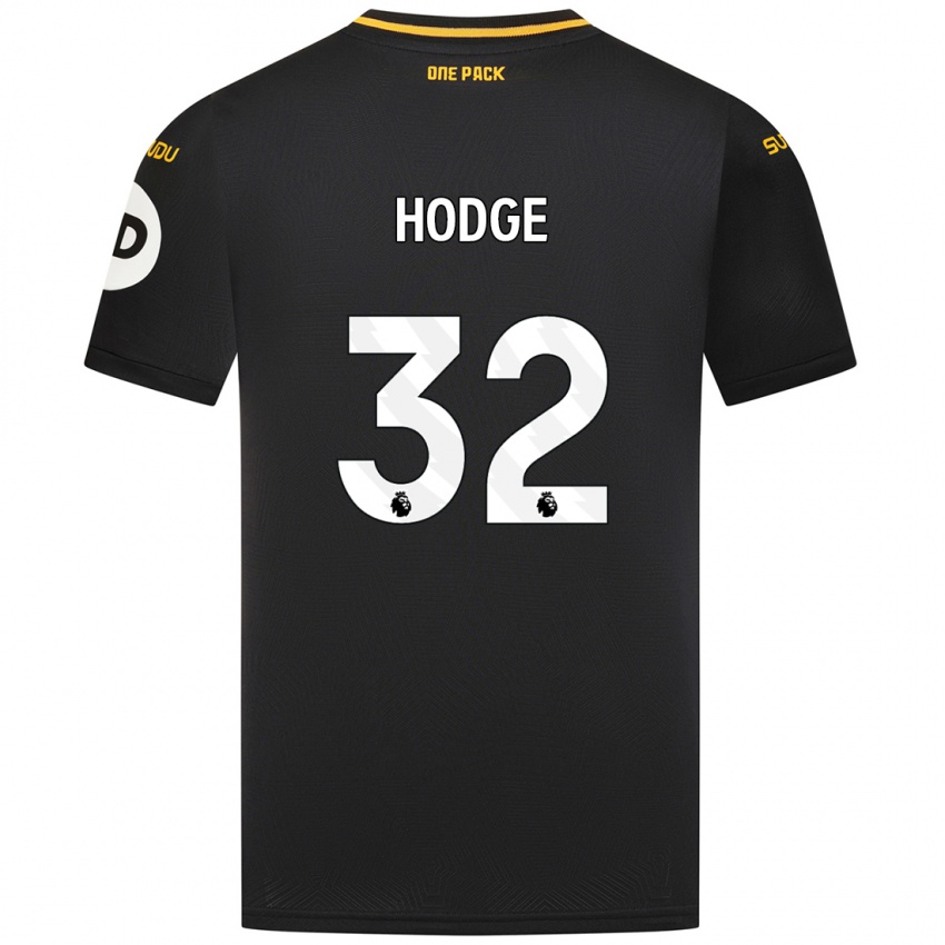 Criança Camisola Joe Hodge #32 Preto Alternativa 2024/25 Camisa