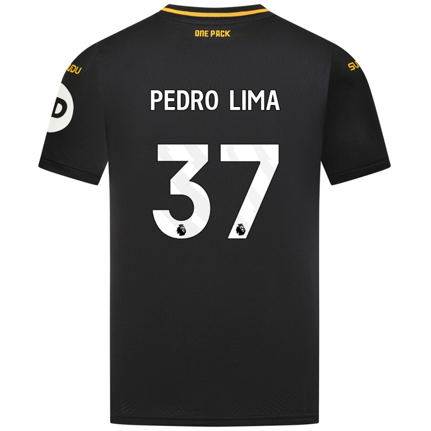 Criança Camisola Pedro Lima #37 Preto Alternativa 2024/25 Camisa